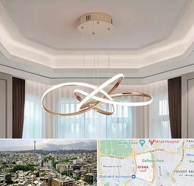 تولیدی لوستر در گیشا 