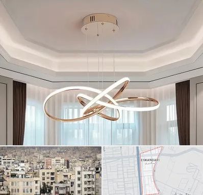 تولیدی لوستر در اسکندری