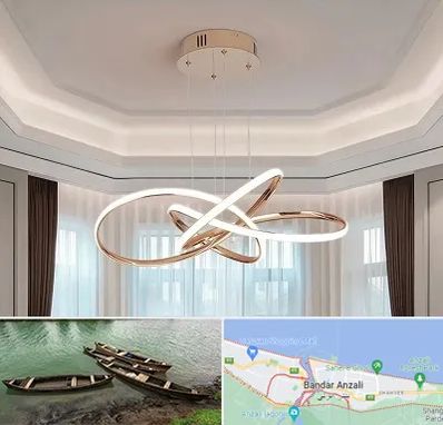 تولیدی لوستر در بندر انزلی