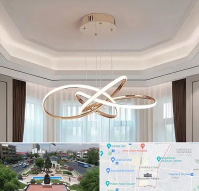 تولیدی لوستر در بهارستان 