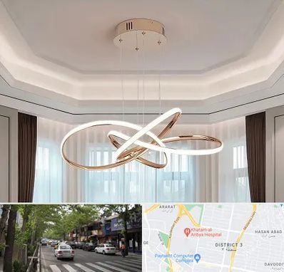 تولیدی لوستر در ظفر 