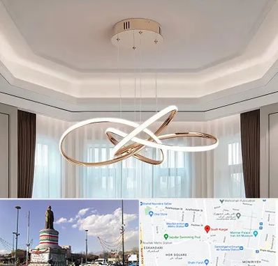 تولیدی لوستر در کارگر جنوبی 