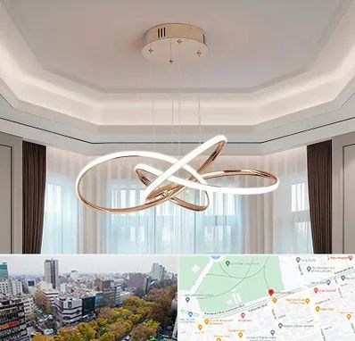 تولیدی لوستر در بلوار کشاورز 