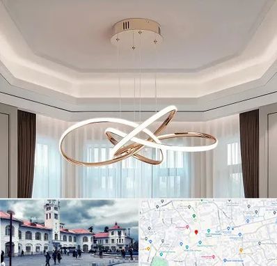 تولیدی لوستر در میدان شهرداری رشت