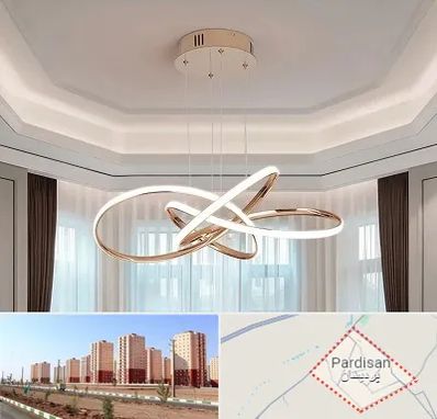 تولیدی لوستر در پردیسان قم