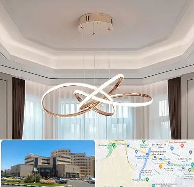 تولیدی لوستر در صیاد شیرازی مشهد