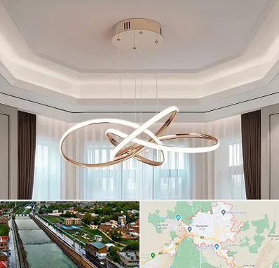 تولیدی لوستر در مراغه