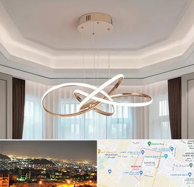 تولیدی لوستر در مارلیک کرج