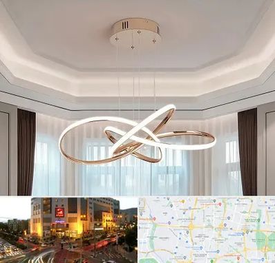 تولیدی لوستر در جنت آباد تهران 