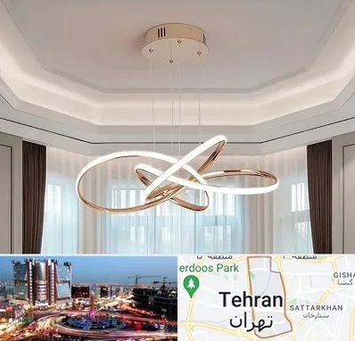 تولیدی لوستر در صادقیه 