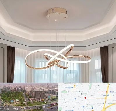 تولیدی لوستر در آیت الله کاشانی 