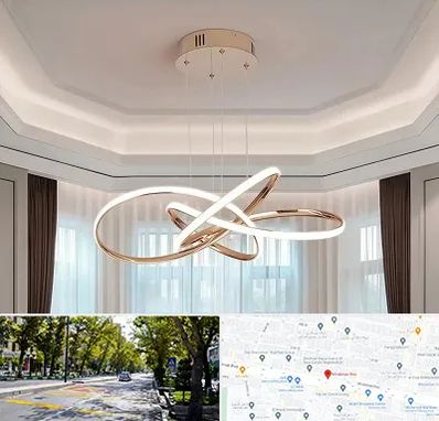 تولیدی لوستر در میرداماد