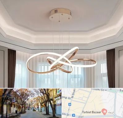 تولیدی لوستر در تربیت تبریز