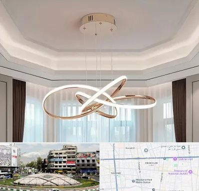 تولیدی لوستر در مرکز تهران