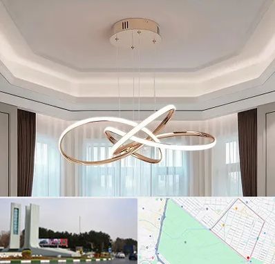 تولیدی لوستر در بلوار فلسیطین مشهد