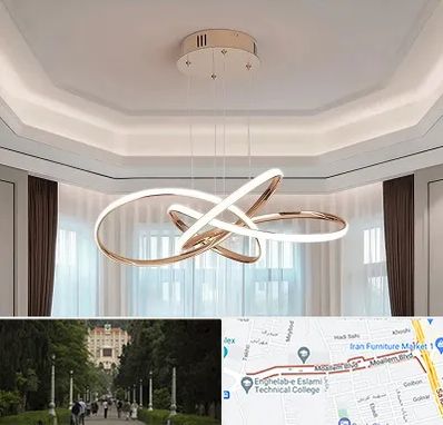 تولیدی لوستر در بلوار معلم رشت 