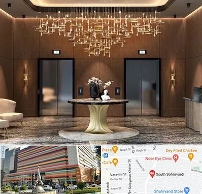 عمده فروشی لوستر در سهروردی 