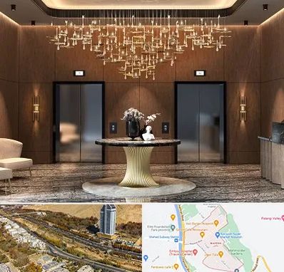 عمده فروشی لوستر در خیابان نیایش شیراز