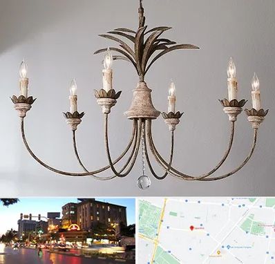 کارگاه لوستر سازی در بلوار سجاد مشهد 