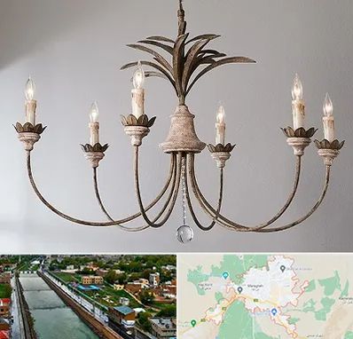 کارگاه لوستر سازی در مراغه