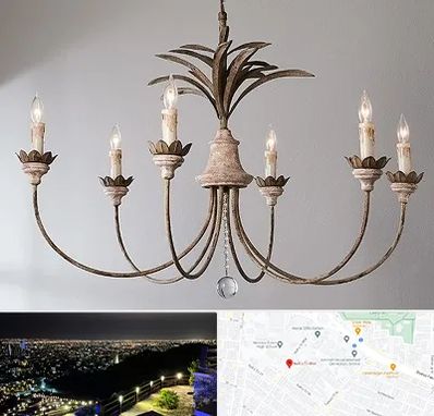 کارگاه لوستر سازی در هفت تیر مشهد 