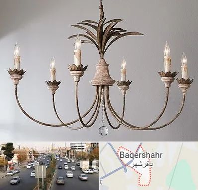 کارگاه لوستر سازی در باقرشهر