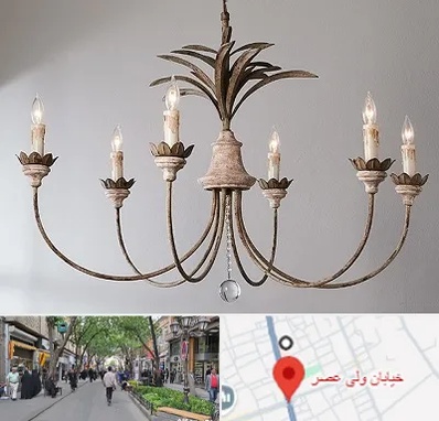 کارگاه لوستر سازی در ولیعصر شهریار