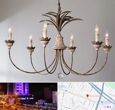 کارگاه لوستر سازی در آبرسان تبریز