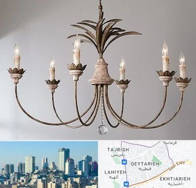 کارگاه لوستر سازی در قیطریه 