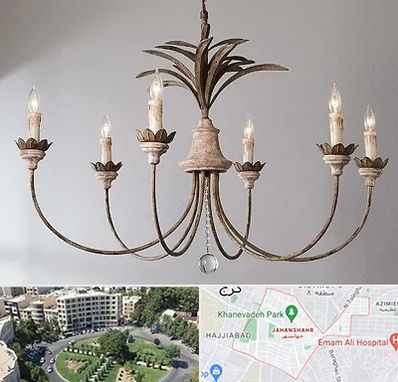 کارگاه لوستر سازی در جهانشهر کرج 