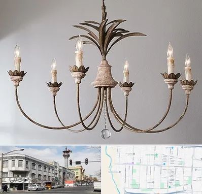 کارگاه لوستر سازی در 17شهریور