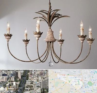 کارگاه لوستر سازی در منطقه 18 تهران 