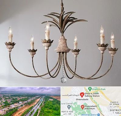 کارگاه لوستر سازی در قصرالدشت شیراز