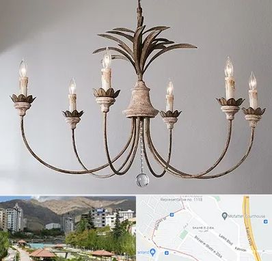 کارگاه لوستر سازی در شهر زیبا 