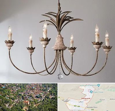 کارگاه لوستر سازی در دماوند