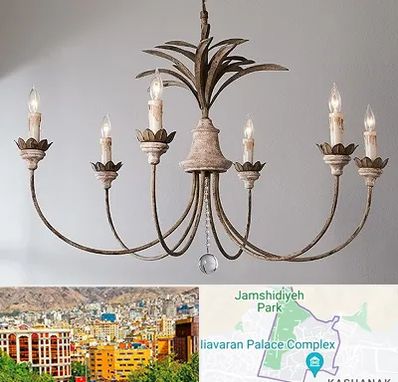 کارگاه لوستر سازی در نیاوران 