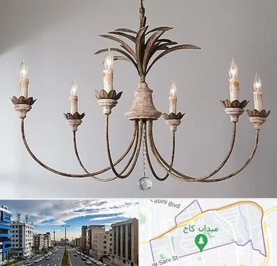 کارگاه لوستر سازی در سعادت آباد 