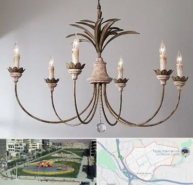 کارگاه لوستر سازی در مرزداران تبریز