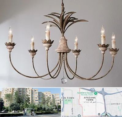 کارگاه لوستر سازی در آپادانا