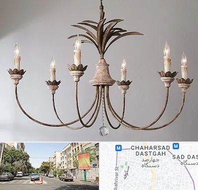 کارگاه لوستر سازی در چهارصد دستگاه 