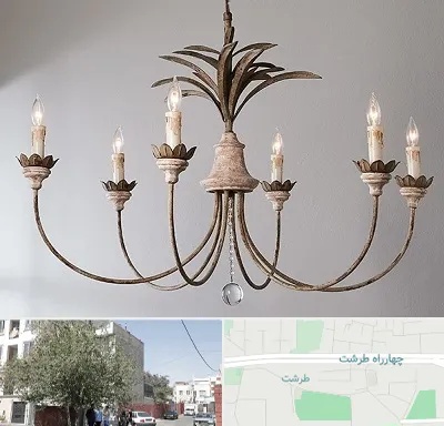 کارگاه لوستر سازی در طرشت