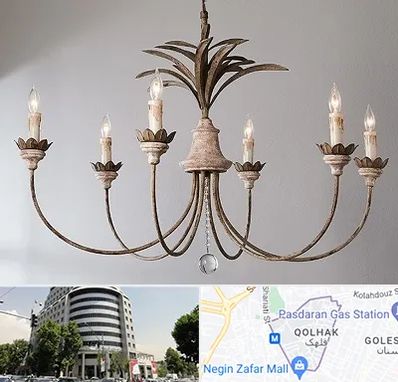 کارگاه لوستر سازی در قلهک 