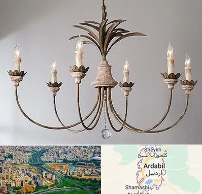 کارگاه لوستر سازی در اردبیل