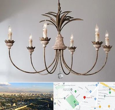 کارگاه لوستر سازی در هنگام 