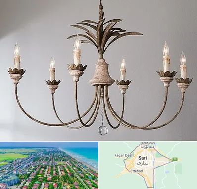 کارگاه لوستر سازی در ساری