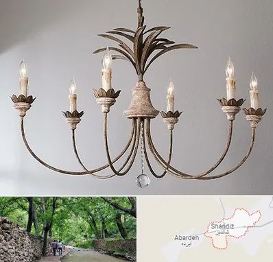 کارگاه لوستر سازی در شاندیز مشهد