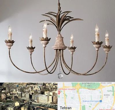 کارگاه لوستر سازی در مرزداران 