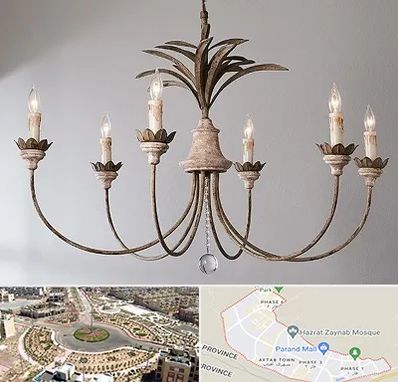 کارگاه لوستر سازی در پرند