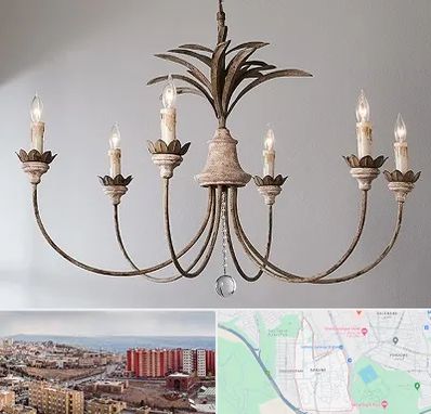 کارگاه لوستر سازی در سهند تبریز