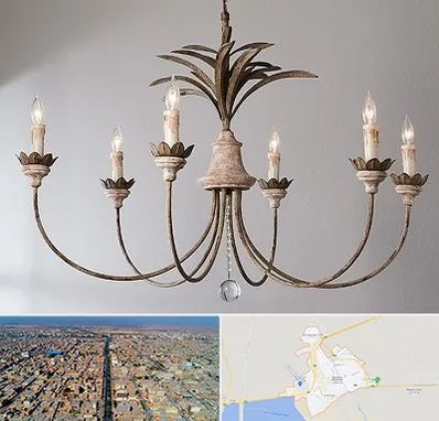 کارگاه لوستر سازی در بندر ماهشهر